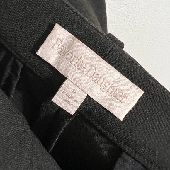 Favorite Daughter High Waist Tapered Trousers in Black - Picture 4 of 7